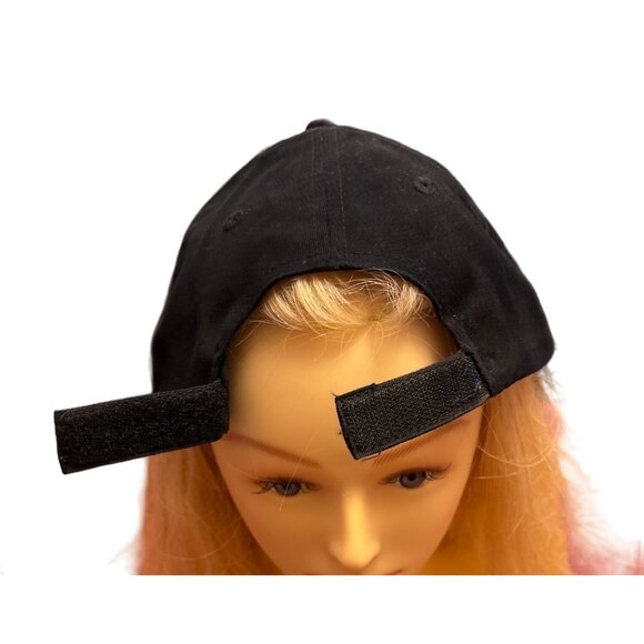 Miller Genuine Draft Adjustable Black Baseball Cap By Acme - Picture 6 of 8